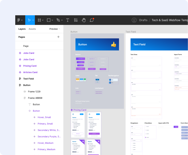 Preview Benefit Item 3 - Tech \x26 SaaS Webflow Template