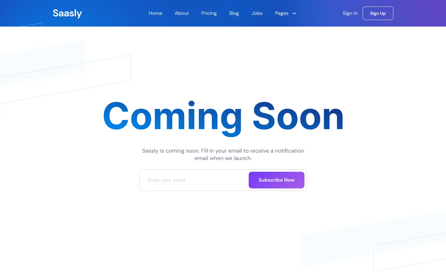 Preview Coming Soon - Tech \x26 SaaS Webflow Template