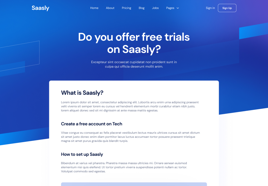 Preview Header Item 10 - Tech \x26 SaaS Webflow Template